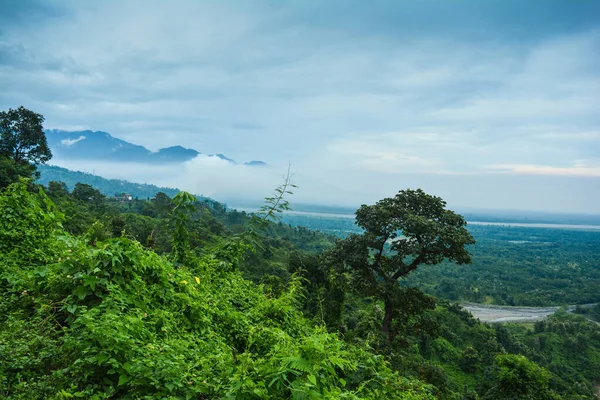 Piękny Krajobraz Dżungli Górach — Zdjęcie stockowe