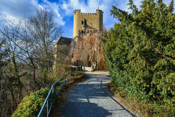 Средневековый Замок Старом Городе — стоковое фото
