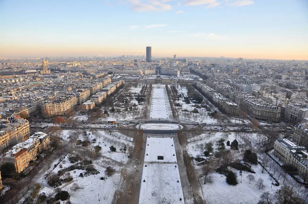 Aerial View City Paris France — Stock Photo, Image