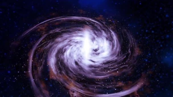 Έναστρο Σύμπαν Φόντο Διάστημα Σύμπαν — Αρχείο Βίντεο