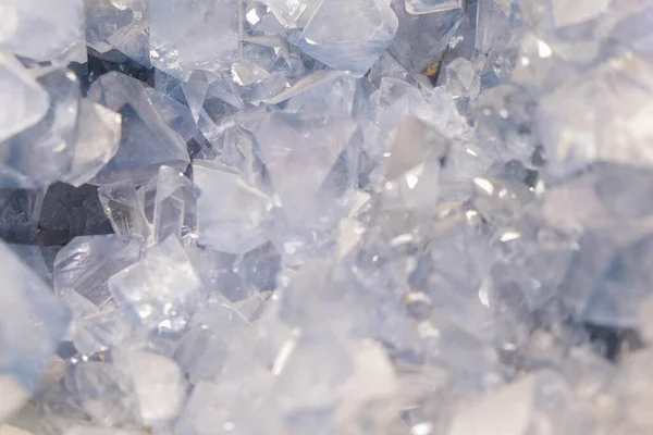 氷の結晶の抽象的な背景 — ストック写真