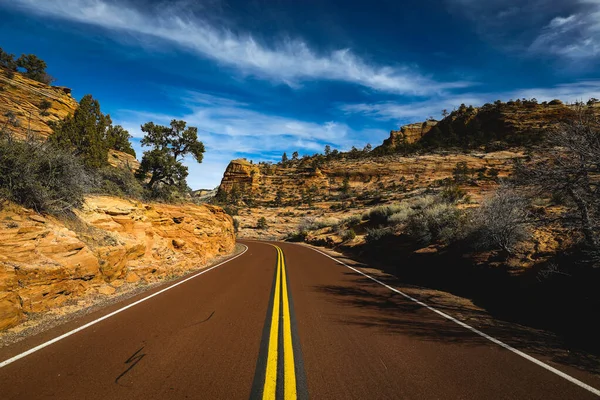 Camino Desierto Utah —  Fotos de Stock