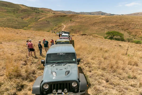 Harrismith Afrique Sud Octobre 2015 Club Des Propriétaires Jeep Sur — Photo