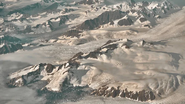 Dağların Havadan Görünüşü — Stok fotoğraf