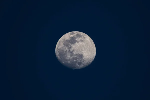 Luna Plina Cerul Noptii — Fotografie, imagine de stoc