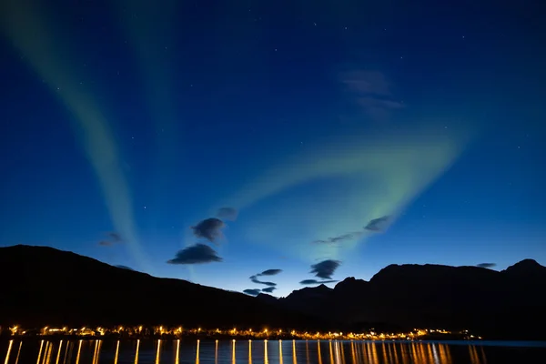 Hermoso Cielo Nocturno Con Estrellas Vía Láctea —  Fotos de Stock