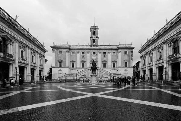 Rzym Włochy Okolice Wrzesień 2019 Ratusz Centrum Starego Miasta — Zdjęcie stockowe