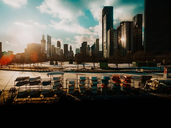 New York Şehrinin Manzarası — Stok fotoğraf