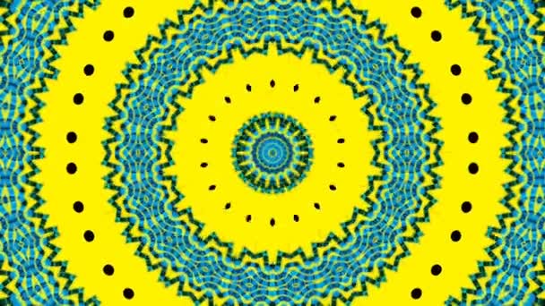 催眠パターン運動の抽象的な背景 — ストック動画