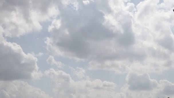 Časoprostorové Mraky Obloze — Stock video