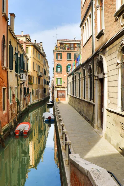 Venetië Italië Europa Uitzicht Oude Gracht Stad — Stockfoto