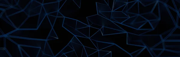 Dark Blue Abstract Pattern Dark Background — стоковое фото