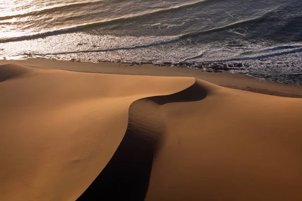Прекрасный Вид Пустыню Утром — стоковое фото