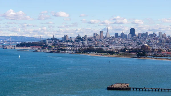 Вид Воздуха Сан Франциско Дневное Время — стоковое фото