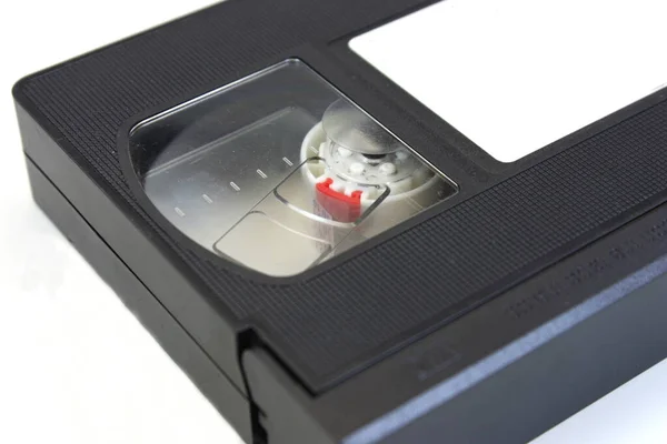 Video Tape Witte Achtergrond — Stockfoto