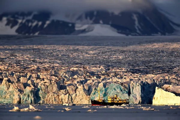 北极风景的美丽景色 — 图库照片