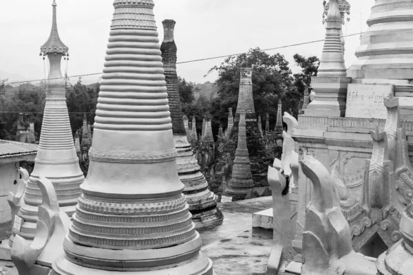 Ancient Buddha Temples Thailand — Stock Photo, Image