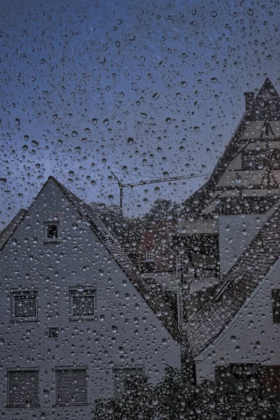 Altes Haus Mit Fenster — Stockfoto