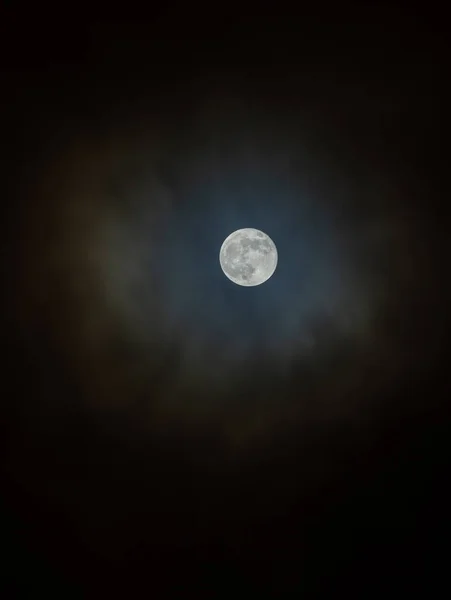 Moon Night Sky — Stock Photo, Image