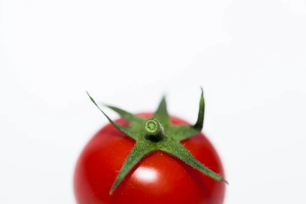 Fresh Red Tomato White Background — Stock Photo, Image