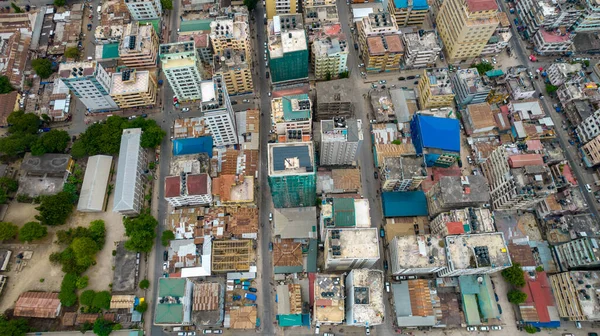 Vista Aerea Dar Salaam Tanzania — Foto Stock