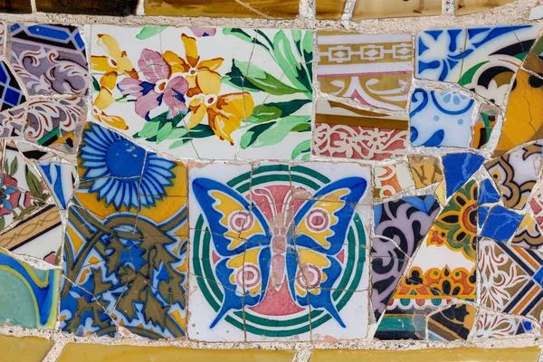 Mosaicos Coloridos Rua — Fotografia de Stock