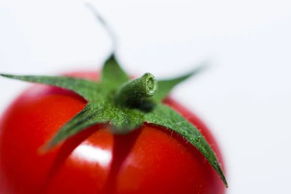 Frische Reife Tomaten Auf Weißem Hintergrund — Stockfoto