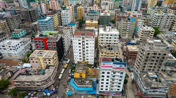 Flygfoto Över Dar Salaam Tanzania — Stockfoto