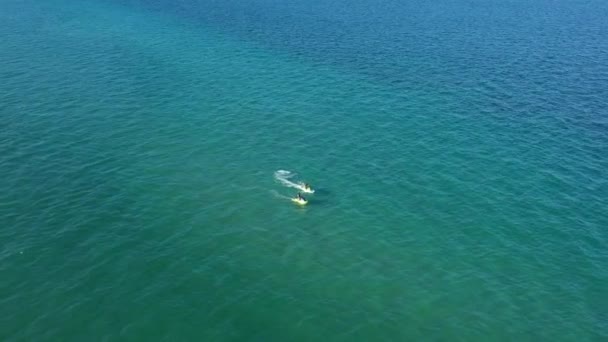 Krásný Výhled Pobřeží Moře — Stock video