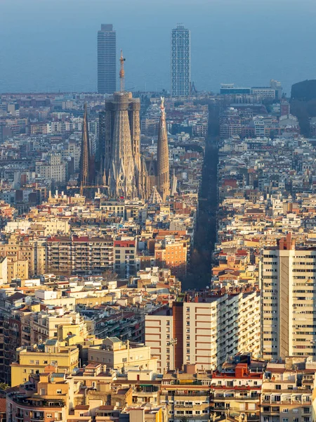 Vista Della Città Barcellona Spagna — Foto Stock
