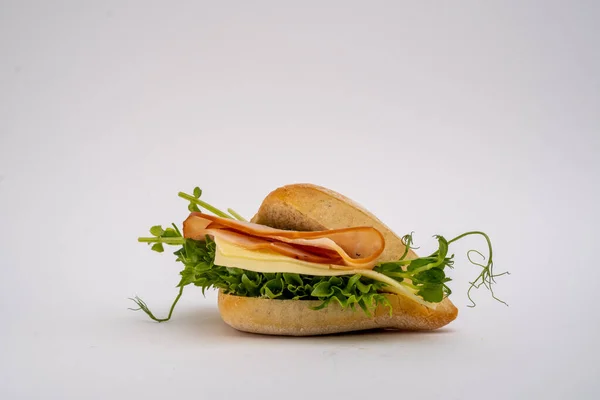 Бутерброд Бутерброди Сиром — стокове фото
