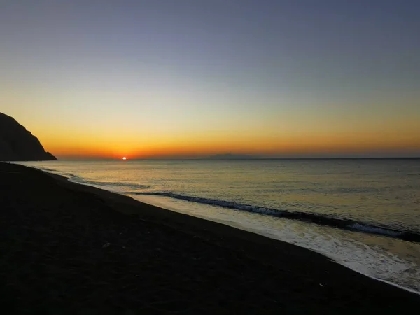 Beautiful Sunset Sea — Stock Photo, Image