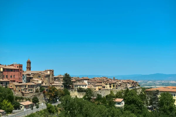 Hermosa Vista Ciudad Siena Italia —  Fotos de Stock