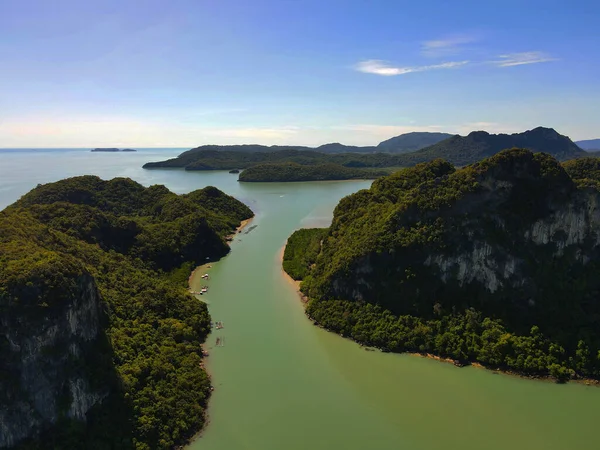 Luftaufnahme Der Insel Trang Vietnam — Stockfoto
