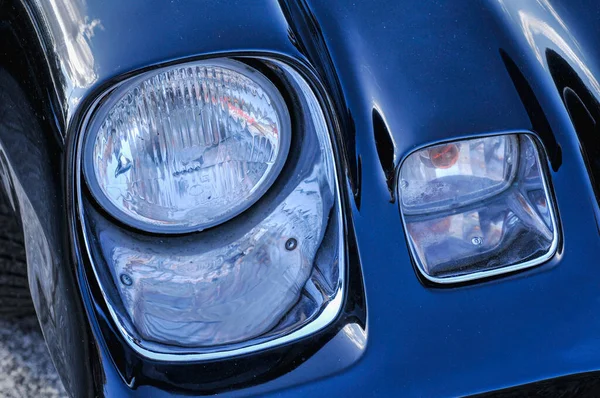 Close Car Headlight — Stock Photo, Image