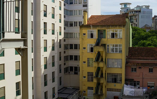 Old Apartment Buildings Lisboa Portugal — Fotografia de Stock