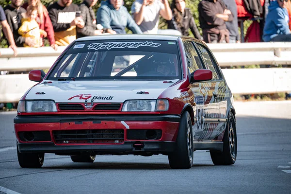 Barcelona Spain November 2021 Rally Hill Climb Sant Feliu Codines — Stok fotoğraf