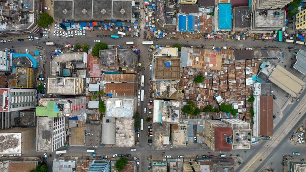 Vista Aerea Dar Salaam Tanzania — Foto Stock