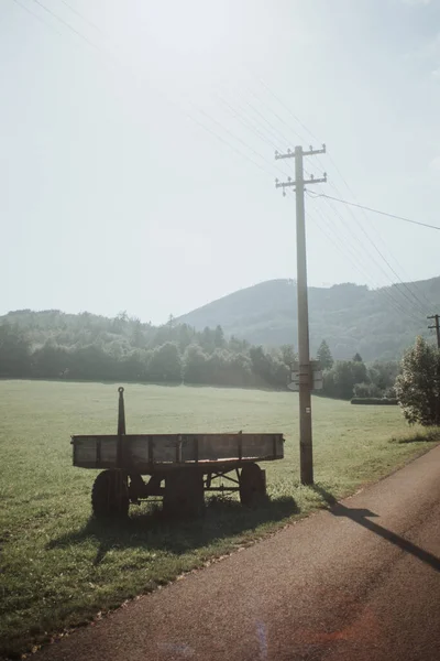 Uma Bela Vista Uma Paisagem Rural — Fotografia de Stock