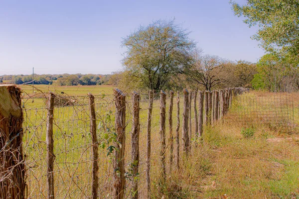 Fence Countryside — Stock Photo, Image