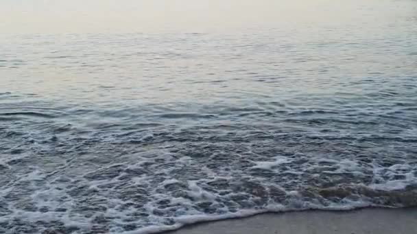 Close Beautiful Transparent Sea Water — Stockvideo