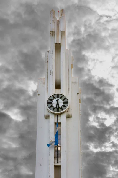 Der Turm Der Kirche Der Stadt Israel — Stockfoto