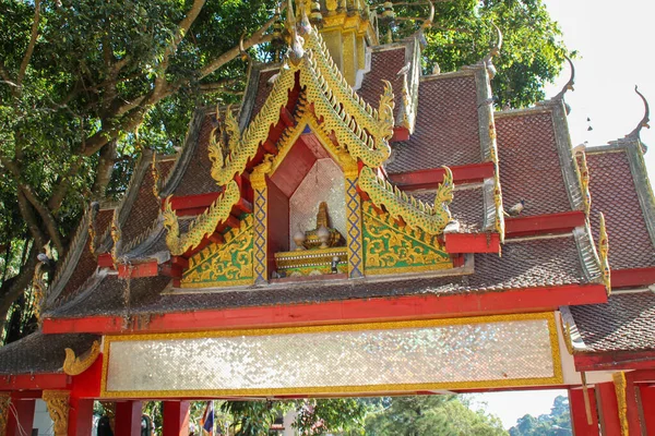 Smaragd Buddha Temploma Thaiföld Városában — Stock Fotó