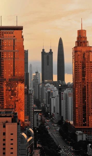 Vista Ciudad Hong Kong — Foto de Stock