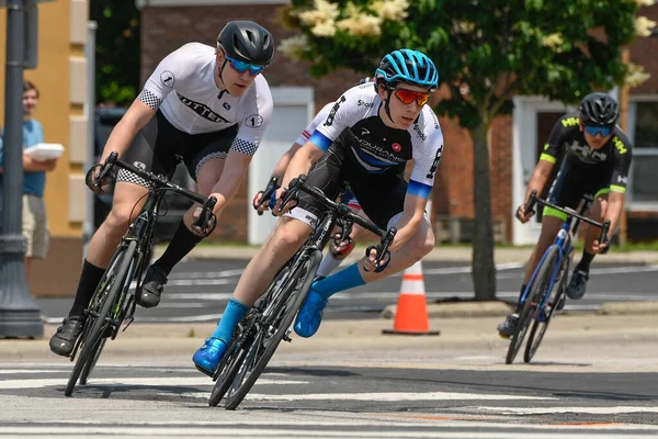 Cycliste Vélo Sur Route Concept Compétition — Photo