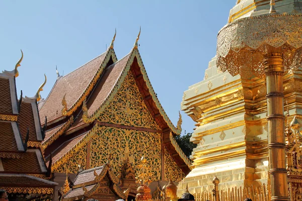 Wat Phra Kaew Bangkok Tailandesa — Fotografia de Stock