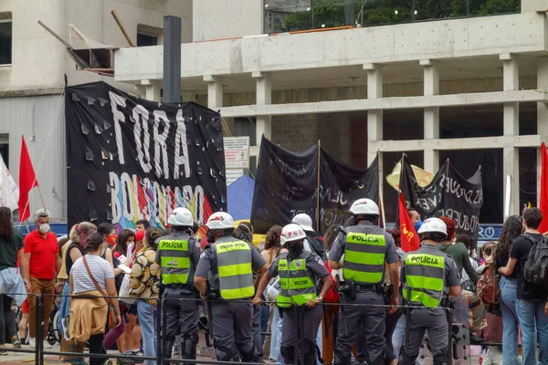 Sao Paulo Brazil Νοέμβριος 2021 Μια Ελεύθερη Sqiud Κατά Της — Φωτογραφία Αρχείου