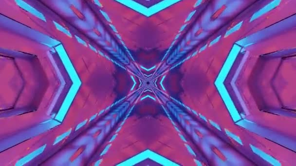 Latar Belakang Hipnotis Abstrak Dalam Gerak — Stok Video