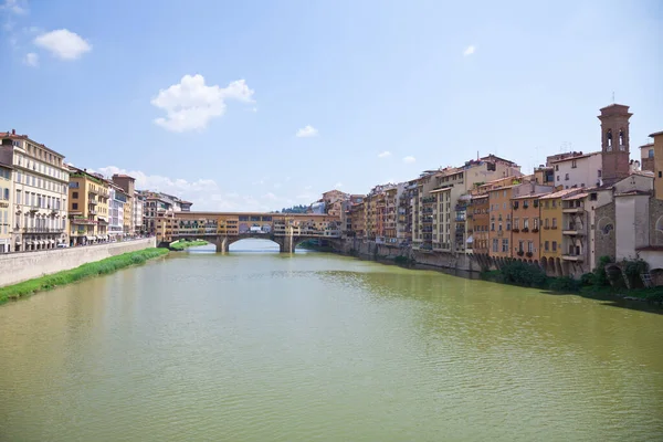 Florence Italy October 2017 View Ponte Vecchio Arno River Rome — Stock Fotó