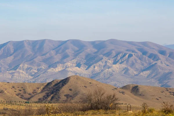 Кавказский Хребет Пейзаж Вид Грузию — стоковое фото